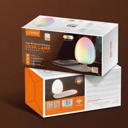 شارژر وایرلس و چراغ رومیزی الدینیو Ldnio Fast Wireless Charging Desk Lamp Y3