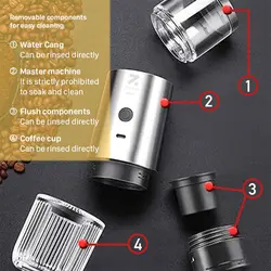 قهوه ساز شارژی قابل حمل شیائومی مدل Xiaomi MG73T espresso machine