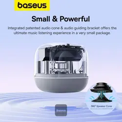 اسپیکر بلوتوثی بیسوس مدل Baseus A20050500211 AeQur V2 speaker