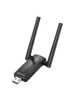 لن وایرلس پرودو مدل Porodo PD-WD6ACE wifi6 usb A to type-c