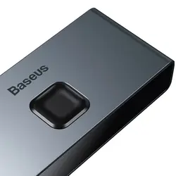سوییچ دو پورت HDMI باسئوس Baseus Matrix HDMI Splitter Space CAHUB-BC0G