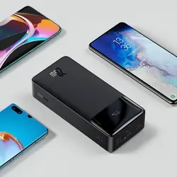 پاوربانک 30000 باسئوس Baseus Bipow Digital Display PPBD30K PPDML-N توان 20 وات