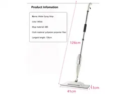 جارو دستی و تی اسپری دار شیائومی Xiaomi Zolele 1012 Water Spray Mop Handheld Sweeper