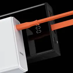 پاوربانک 20000 فست شارژ باسئوس Baseus Elf Digital Display PPJL000001 توان 65 وات با کابل متصل تایپ سی