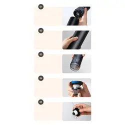جارو شارژی باسئوس Baseus H5 Home Use Vacuum Clean VCSS000101 توان 110 وات