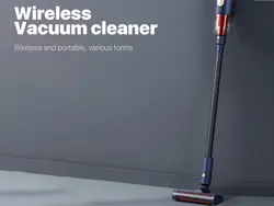 جارو شارژی شیائومی Xiaomi Deerma VC811 Handheld Wireless Vacuum Cleaner توان 100 وات