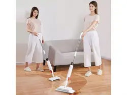 جارو دستی و تی شیائومی Xiaomi Deerma 2-In-1 Sweeper Mop DEM-TB900 با دسته 1.2 متری