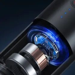 جارو شارژی ماشین باسئوس Baseus A3 Car Vacuum Cleaner CRXCQA3-0A 135W 15000Pa توان 135 وات