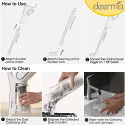 جارو برقی شیائومی درما Xiaomi Deerma DX700