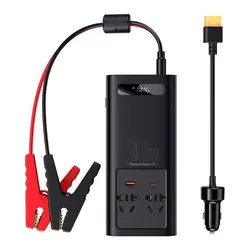 چند راهی باسئوس Baseus Super Si Power Inverter 500W CN EU 220V CGNB000101 ولتاژ 220 ولت