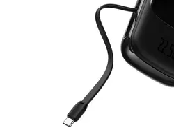 پاور بانک فست شارژ باسئوس Baseus Qpow Digital Display PPQD-I با توان 22.5W و ظرفیت 20000mAh و کابل متصل Type-C