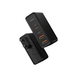 شارژر دیواری فست شارژ  باسئوس Baseus GaN2 Pro Quick Charger CCGAN2P-L با توان 100W همراه کابل