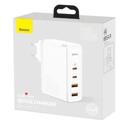 شارژر دیواری فست شارژ  باسئوس Baseus GaN2 Pro Quick Charger CCGAN2P-L با توان 100W همراه کابل