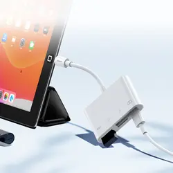 آداپتور و هاب لایتنینگ جویروم مدل Joyroom S-H142