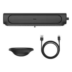 تهویه مطبوع باسئوس مدل Baseus BS-HF005 Refreshing Monitor Clip-On &amp; Stand-Up Desk Fan ACQS000002