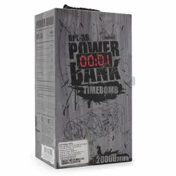 پاور بانک ریمکس REMAX TIMEBOMB RPL-39 با ظرفیت 20000 میلی‌آمپر ساعت