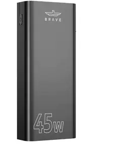 پاور بانک 10000 میلی آمپر مدل Brave 10000 mAh 45W PD Power Bank BPB-01 با توان 45W