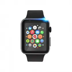 محافظ صفحه نمایش شفاف اپل واچ سری 7 سایز 41 میلی متری گرین مدل Green 3D HD Glass Screen Protector for Apple Watch 41mm Series 7