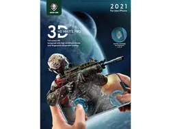 محافظ صفحه نمایش شیشه ای مات آیفون 13 و 13 پرو گرین Green iPhone 13/13 Pro HD Matte Pro Glass GN3AG13PR