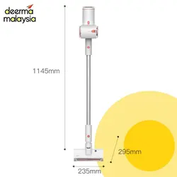 جارو شارژی شیائومی درما Xiaomi Deerma Handheld Wireless Vacuum Cleaner VC25 Plus