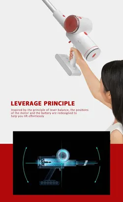 جارو شارژی شیائومی درما Xiaomi Deerma Handheld Wireless Vacuum Cleaner VC25 Plus