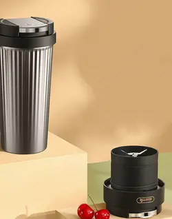 مخلوط‌کن و ماگ قابل حمل شیائومی درما Xiaomi Deerma Juicer NU80