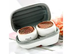 پنکه دور گردنی شیائومی Xiaomi Deerma DEM-GB100 Pocket Mini Neck Fan دارای دو فن