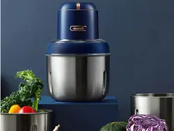 چرخ‌گوشت و غذاساز شارژی شیائومی Xiaomi Deerma Multifunctional Mixer DEM-JR08