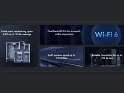 شبکه مش (روتر بی سیم) دوبانده شیائومی Xiaomi Mesh System AX3000 RA82 WiFi 6 5GHz / 2.4GHz