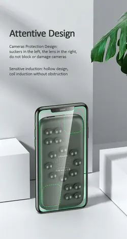 پاوربانک وایرلس شارژ سریع یوسمز USAMS US-CD146 Wireless Fast Charging Power Bank ظرفیت 10000mAh