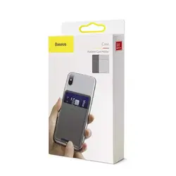 جاکارتی موبایل باسئوس Baseus Self-Adhesive Card Holder Cards Documents For the Phone ACKD-A0G