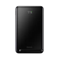 پاور بانک شارژ وایرلس باسئوس Baseus PPCX Magnetic Bracket Wireless Fast Charge Power Bank 10000mAh با توان 20W