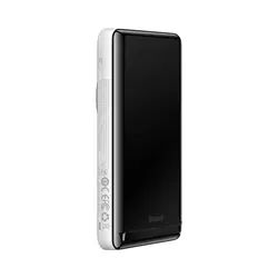 پاور بانک شارژ وایرلس باسئوس Baseus PPCX Magnetic Bracket Wireless Fast Charge Power Bank 10000mAh با توان 20W