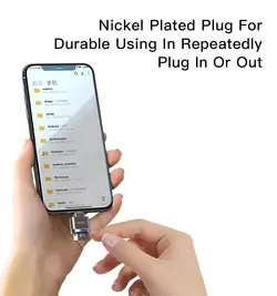 هاب و مدبل لایتنینگ به مموری TF CARD یسیدو YESIDO OTG CARD READER LIGHTNING GS18