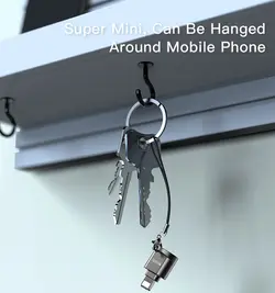 هاب و مدبل لایتنینگ به مموری TF CARD یسیدو YESIDO OTG CARD READER LIGHTNING GS18