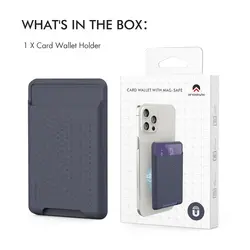 جا کارتی موبایل آها استایل مدل Silicon Card Pocket AhaStyle PT133 with MagSafe Magnets
