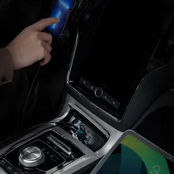 شارژر فندکی باسئوس مدل Baseus Golden Contactor Max Dual Fast Charger Car Charger U+C CGJM000103 با توان 60W