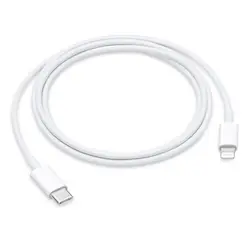 کابل اورجینال تایپ سی به لایتنینگ اپل مدل Apple USB-C to Lightning Cable A2561 به طول 1 متر