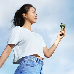 پنکه دستی و پاوربانک باسئوس Baseus ACFX010002 Flyer Turbine با ظرفیت 4000maH و کابل متصل لایتنینگ