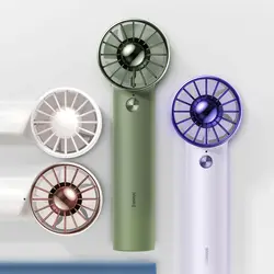 پنکه دستی و پاوربانک باسئوس Baseus ACFX010002 Flyer Turbine با ظرفیت 4000maH و کابل متصل لایتنینگ