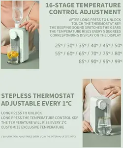 دستگاه آب جوش فوری شیائومی Xiaomi JMEY M2 Plus Water Dispenser