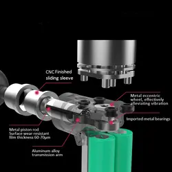 ماساژور تفنگی شیائومی مدل Techlove Mini Massage Gun TL2001
