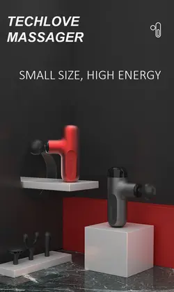 ماساژور تفنگی شیائومی مدل Techlove Mini Massage Gun TL2001