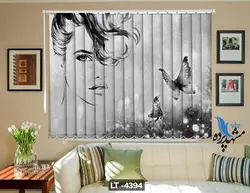 پرده لوردراپه تصویری نقاشی چهره LT4394