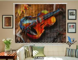 پرده لوردراپه تصویری گیتار LT4362