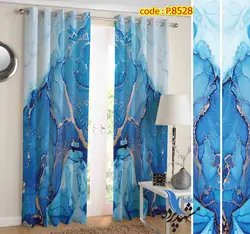 پرده پانچ طرح سنگ کد p8528