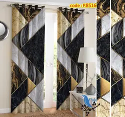 پرده پانچ طرح سنگ کد p8516
