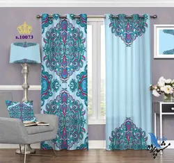 پرده پانچ سنگ پتینه طرح پتینه S10073