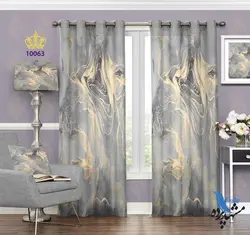 پرده پانچ سنگ پتینه طرح سنگ S10063