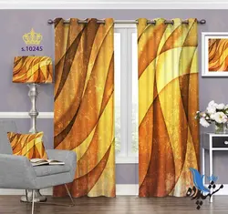 پرده پانچ پذیرایی طرح فانتزی S10245